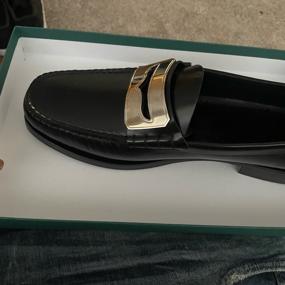 Buscemi penny loafers.